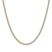 [Bieber Jewelry ]Delicate Round Shape Tennis Necklace