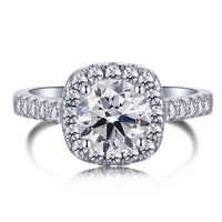 [Bieber Jewelry ]Dazzling Resplendent Round Cut Wedding Ring