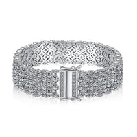 [Bieber Jewelry ]Ornate Elegant Round Cut Party Bracelet