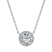 [Bieber Jewelry ]Luxurious Round Cut Necklace