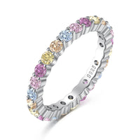 [Bieber Jewelry ]Elegant Vivid Round Cut Daily Ring