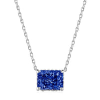 [Bieber Jewelry ]Luxurious Square Shape Colorful Necalack