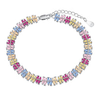 [Bieber Jewelry ]Sparkling Exquisite Multi Cut Party Bracelet