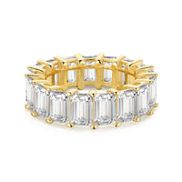 [Bieber Jewelry ]0.75 Carat Elegant Emerald Cut Tennis Ring