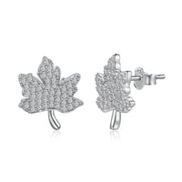 [Bieber Jewelry ]Exquisite Maple Leaf Design Earrings