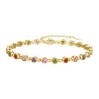 [Bieber Jewelry ]Sparkling Exquisite Round Cut Party Bracelet