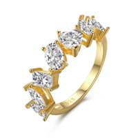 [Bieber Jewelry ]Delicate Multi Cut Ring