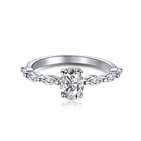 [Bieber Jewelry ]0.75 Carat Luxurious Vibrant Elongated Cushion Cut Daily Ring
