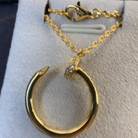 [Bieber Jewelry ]JUSTE NECKLACE GOLD