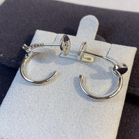 [Bieber Jewelry ]JUSTE EARRINGS SILVER