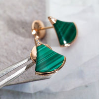 [Bieber Jewelry ]DIVAS DREAM EARRINGS PINK GOLD