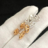 [Bieber Jewelry ]CHAINE SMALL EARRINGS GOLD AND SILVER