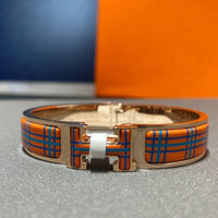 [Bieber Jewelry ]H TARTAN BRACELET 12MM