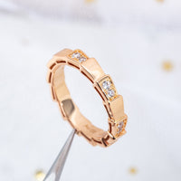 [Bieber Jewelry ]SERPENTI RING PINK GOLD  3MM