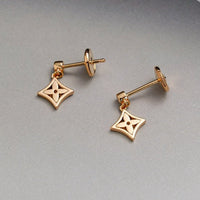 [Bieber Jewelry ]STAR EARRINGS GOLD