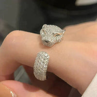 [Bieber Jewelry ]PANTHERE 5.5MM ALL DIAMOND RING