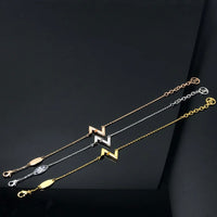 [Bieber Jewelry ]VOLT LV LOGO BRACELET