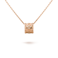 [Bieber Jewelry ]PERLEE PEDANT NECKLACE GOLD / ROSE GOLD