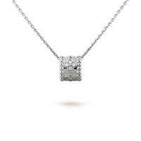 [Bieber Jewelry ]PERLEE PEDANT SIVLER DIAMOND NECKLACE