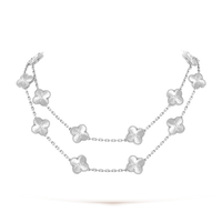 [Bieber Jewelry ]CLOVER 20 MOTIFS  LASER SILVER