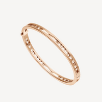 [Bieber Jewelry ]ZERO 1 SPIRAL LOGO PINK GOLD BRACELET