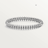 [Bieber Jewelry ]CLASH SILVER BRACELET