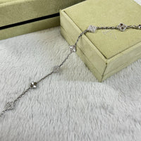 [Bieber Jewelry ]CLOVER 6 MOTIF DIAMOND LASER BRACELET