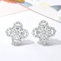 [Bieber Jewelry ]LOOP EARRINGS FULL MOTIF DIAMOND 16MM