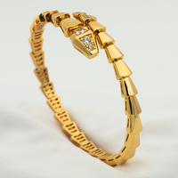 [Bieber Jewelry ]SERPENTI BRACELET DIAMONDS