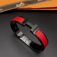 [Bieber Jewelry ]CLIC HM SO BLACK RED BRACELET