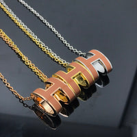 [Bieber Jewelry ]H NECKLACE BROWN