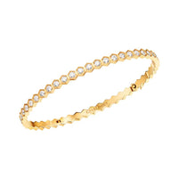 [Bieber Jewelry ]BEE LOVE GOLD BRACELET FULL DIAMOND