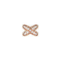 [Bieber Jewelry ]JEUX DE PINK GOLD DIAMOND EARRINGS