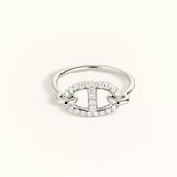 [Bieber Jewelry ]RONDE SMALL SILVER DIAMOND RING