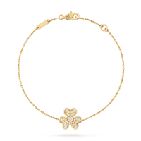 [Bieber Jewelry ]FRIVOLE GOLD FLOWER DIAMOND BRACELET