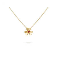 [Bieber Jewelry ]FRIVOLE GOLD FLOWER NECKLACE